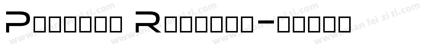Pierson Regular字体转换